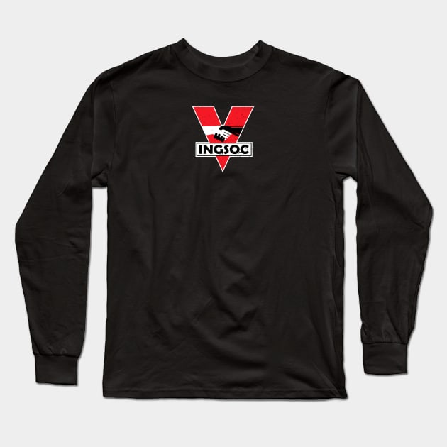 ingsoc Long Sleeve T-Shirt by VonStreet